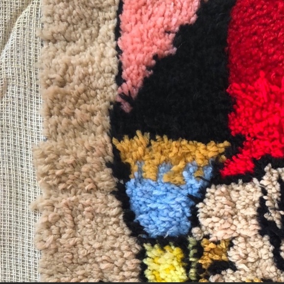 VINTAGE 🖤 King of Hearts Wall Tapestry from 1970’s - Picture 3 of 6